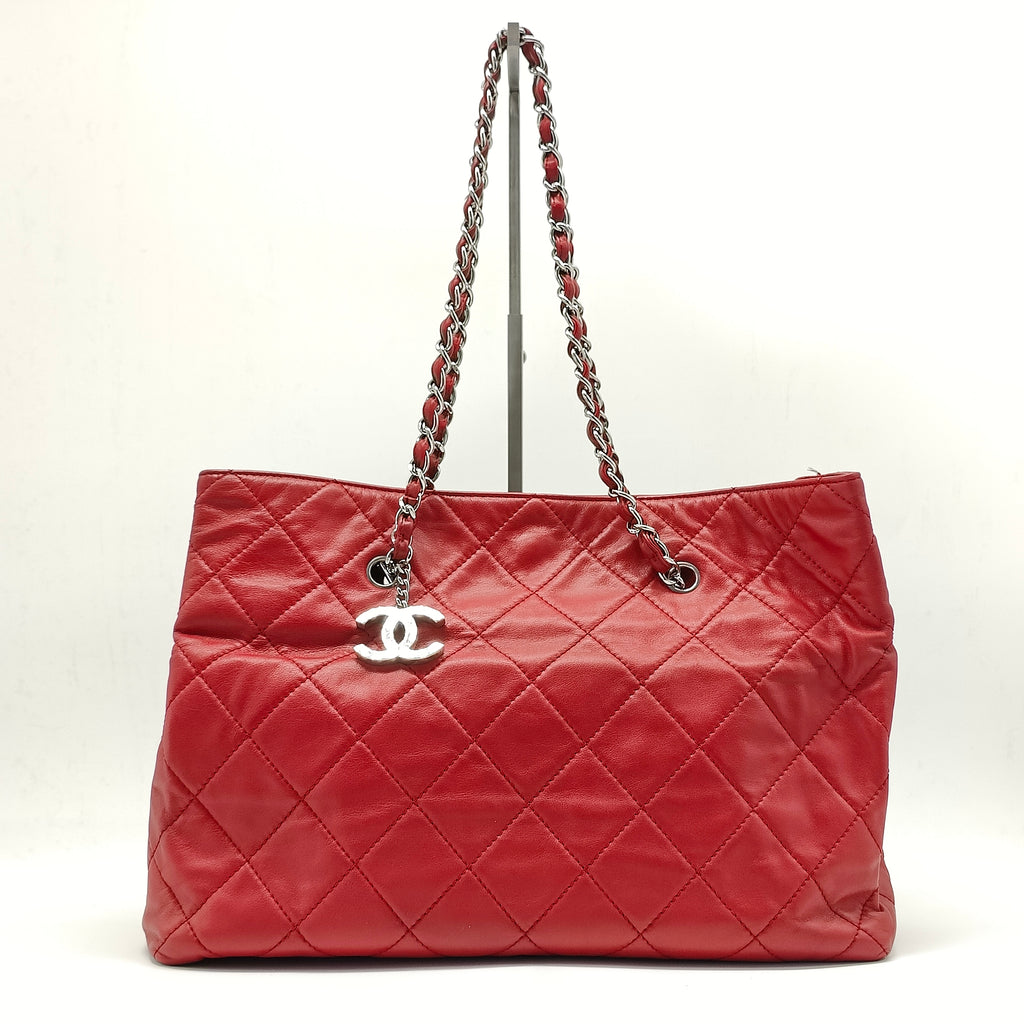 Caviar Quilted Tote Bag