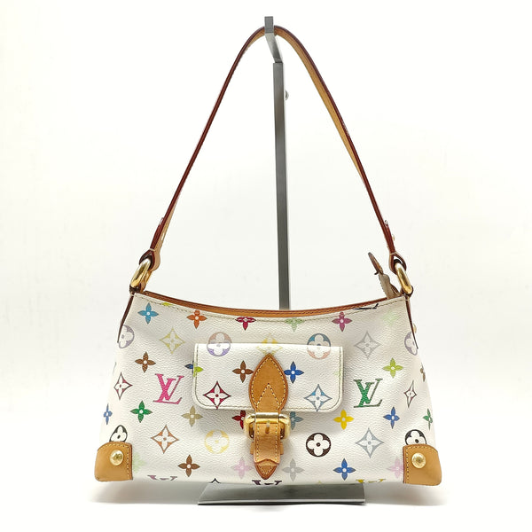 Vintage Louis Vuitton Eliza White Multicolor Monogram Canvas Shoulder Bag