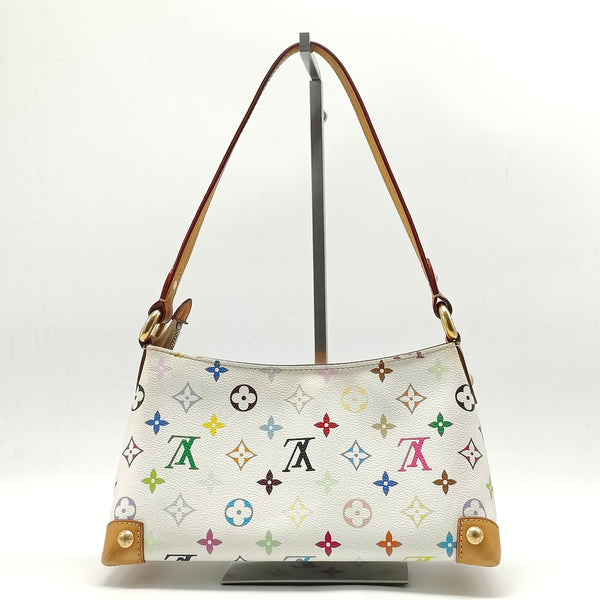 Vintage Louis Vuitton Eliza White Multicolor Monogram Canvas Shoulder Bag