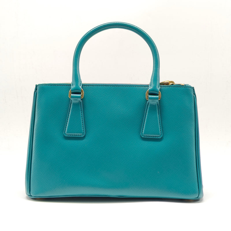 Galleria Double Zip Tote Saffiano Leather