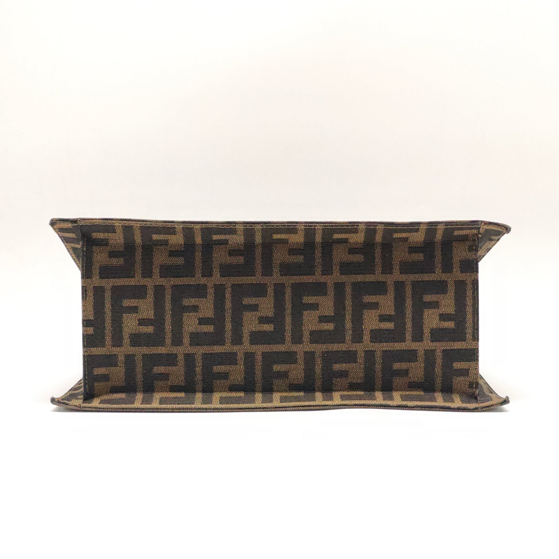 Zucca Canvas Hand Bag 2way Brown Black