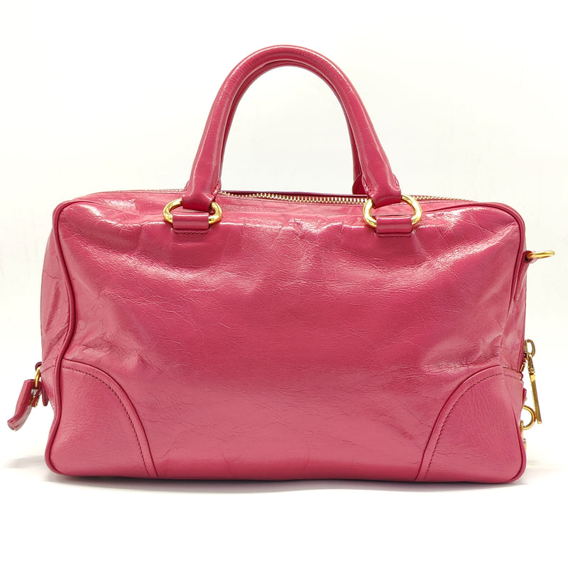 Convertible Bauletto Bag Vitello Shine Medium