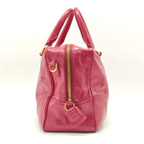 Convertible Bauletto Bag Vitello Shine Medium