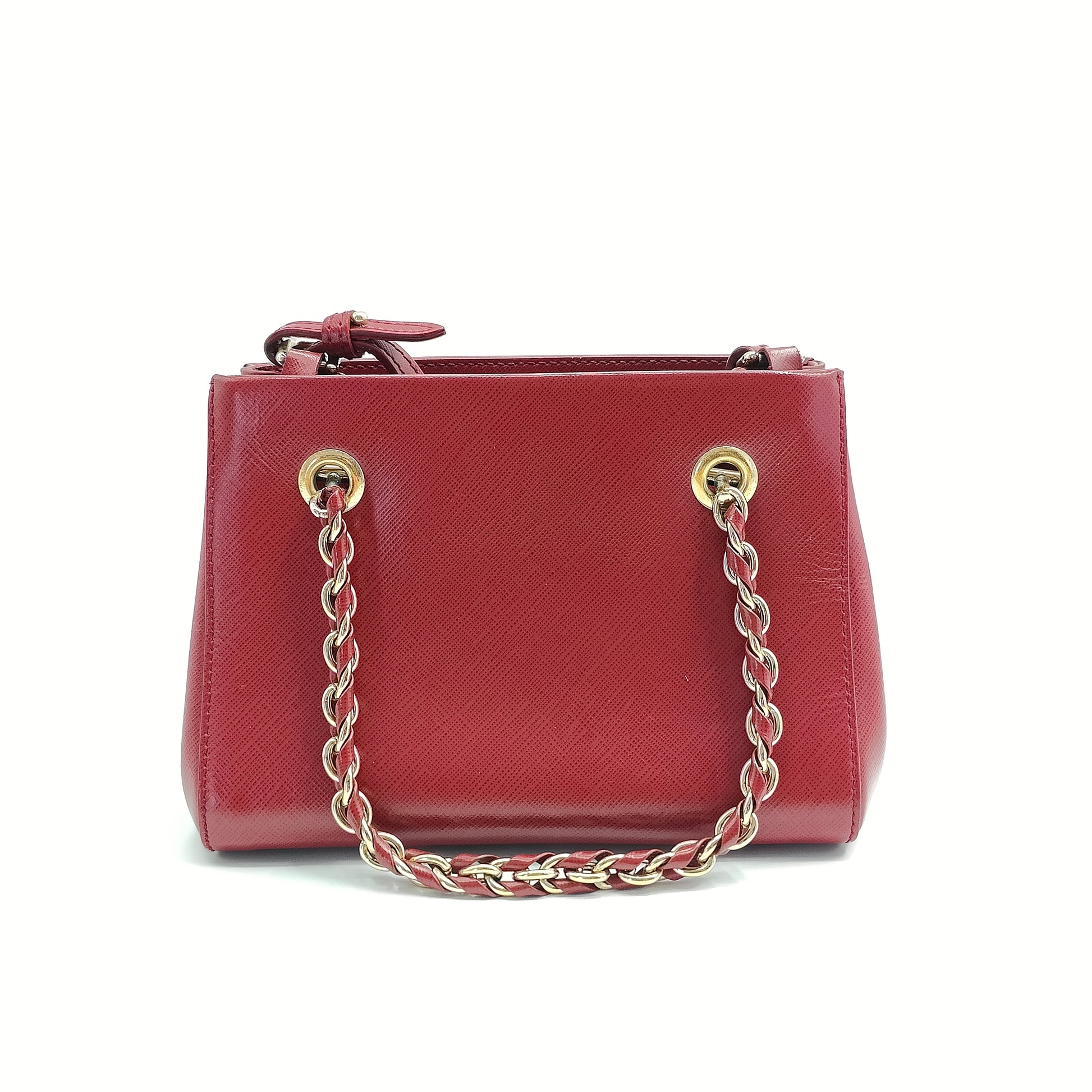 Printed Calfskin Mini Melike Shoulder Bag