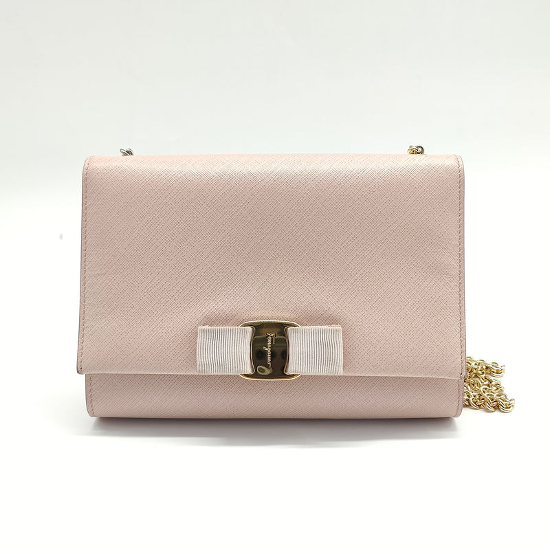 Vara Bow Crossbody Bag Leather