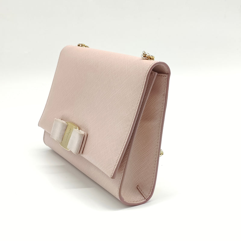 Vara Bow Crossbody Bag Leather