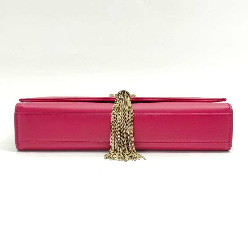 Classic Monogram Tassel Chain Wallet Leather