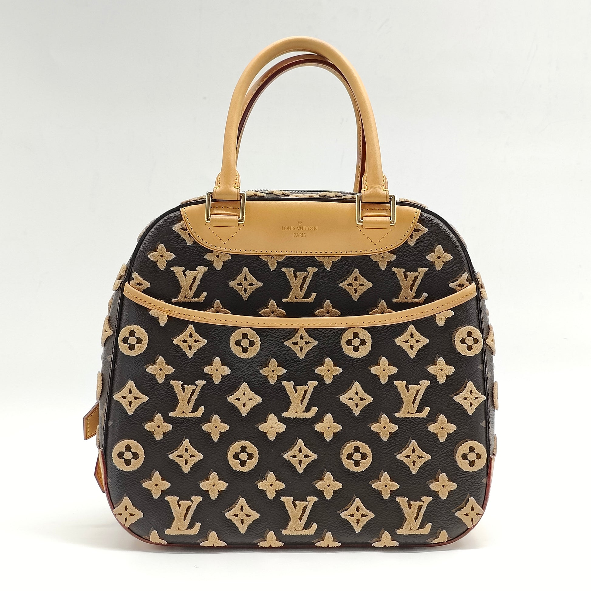 Deauville Cube Bag Limited Edition Monogram Canvas Tuffetage