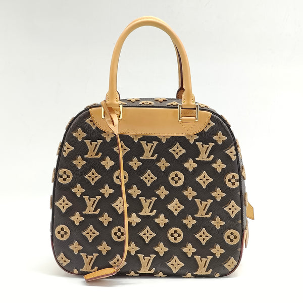 Deauville Cube Bag Limited Edition Monogram Canvas Tuffetage