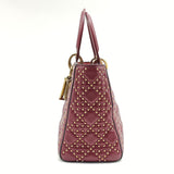 Supple Lady Dior Bag Cannage Studded Lambskin Medium