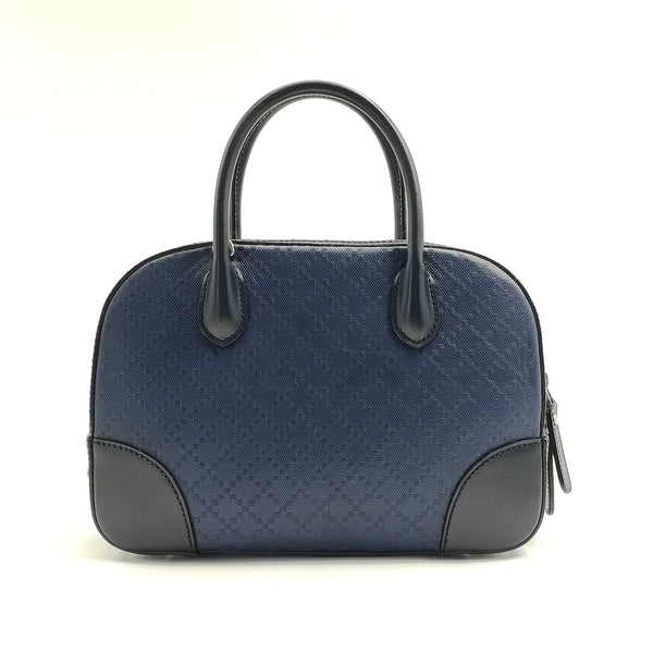 Top Handle Bag Diamante Leather Small