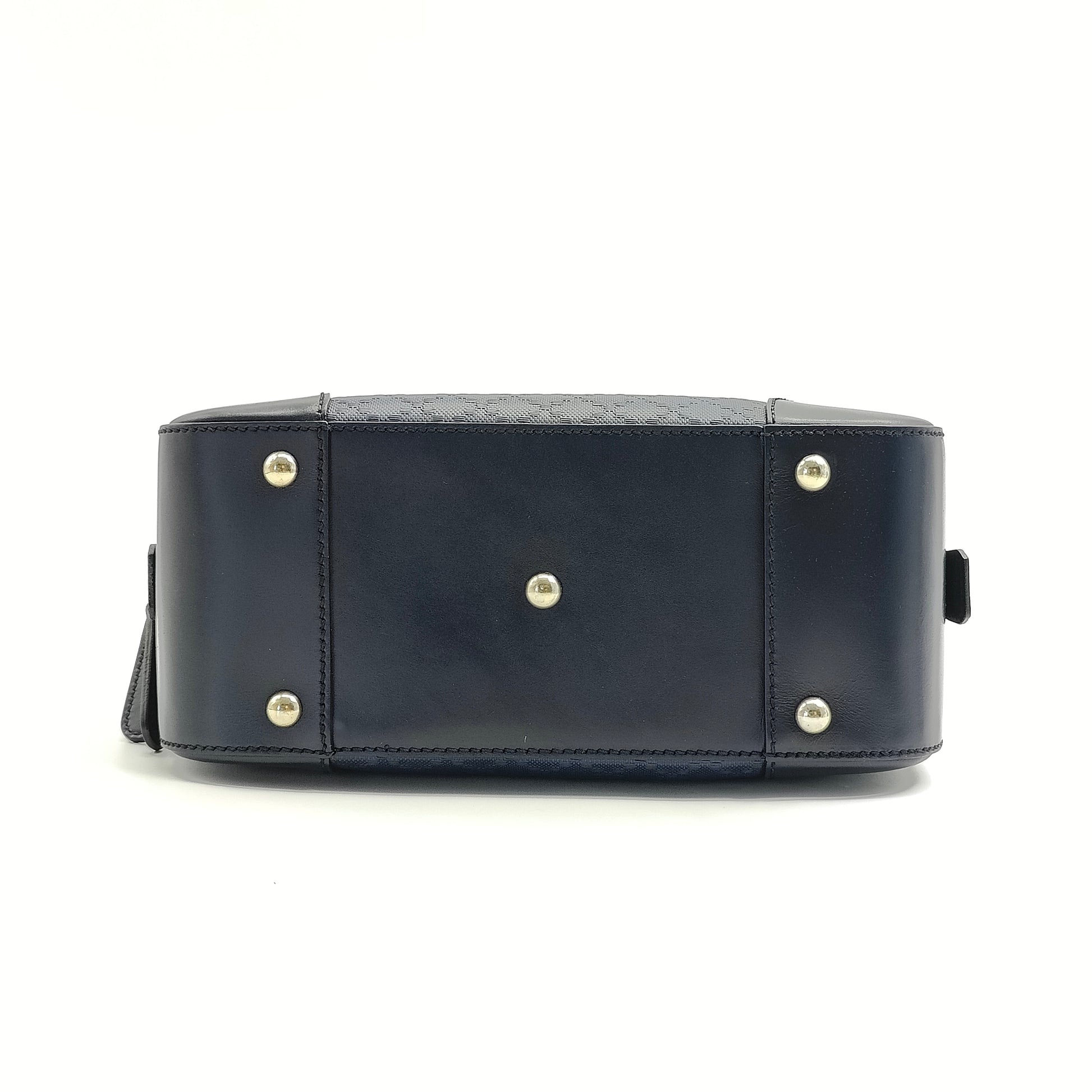 Top Handle Bag Diamante Leather Small