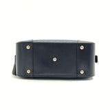 Top Handle Bag Diamante Leather Small