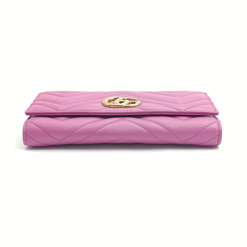 GG Marmont Continental Wallet Matelasse Leather