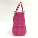 Lambskin Cannage Medium Lady Dior Pink