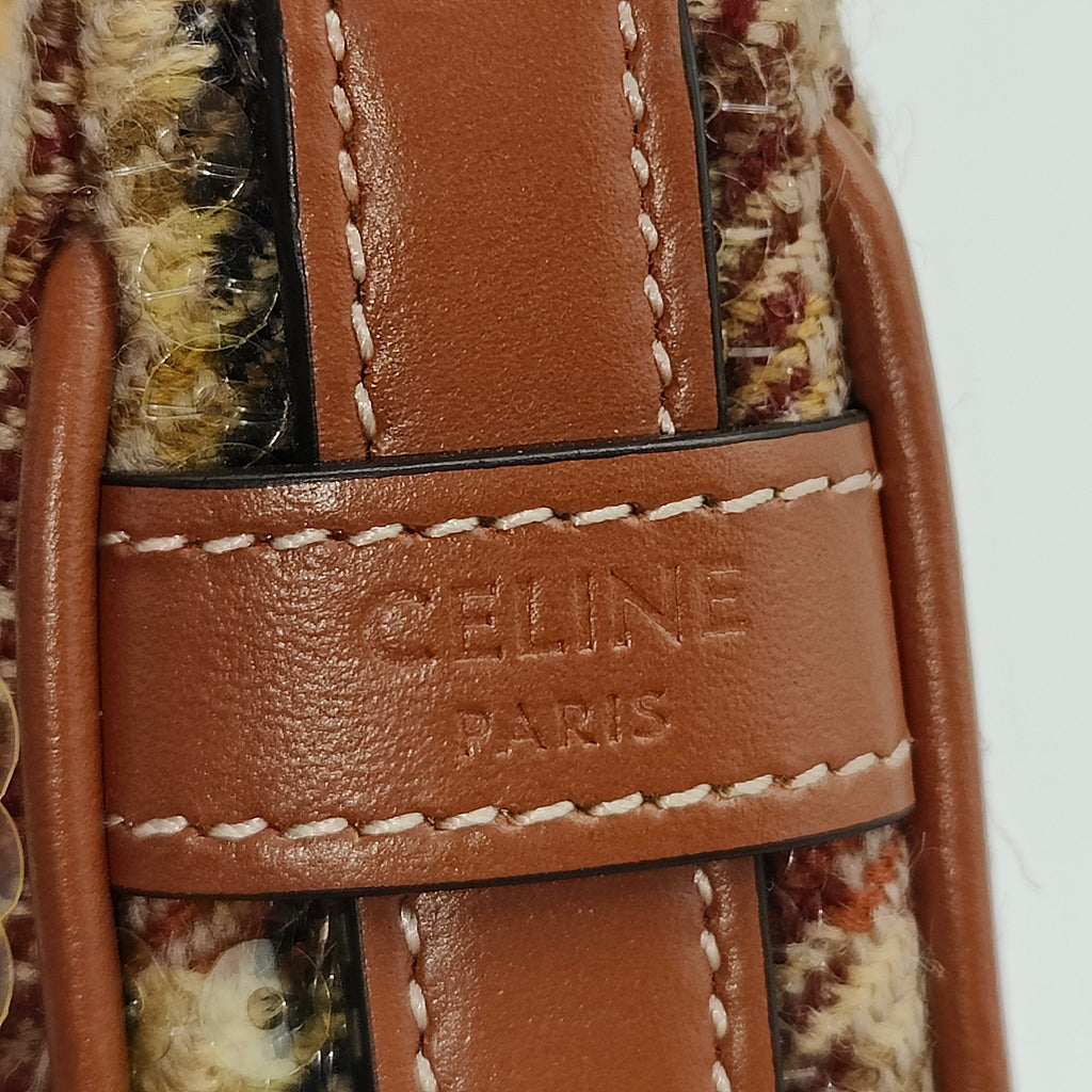 Ava Bag Tweed with Sequins Mini