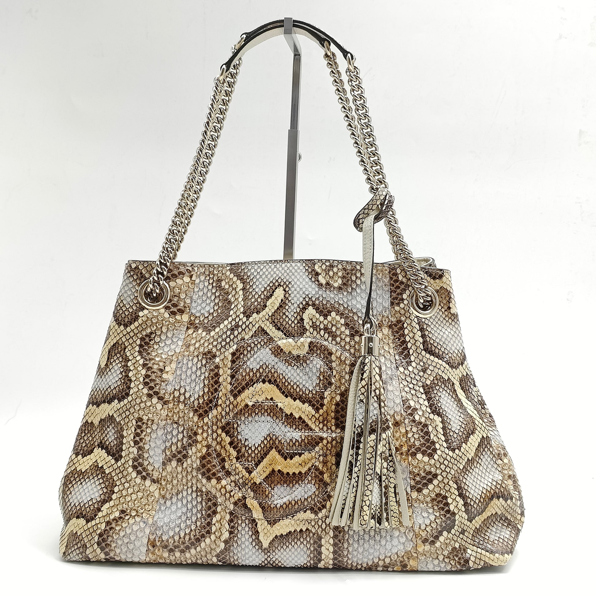 Python Medium Soho Chain Tote