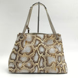 Python Medium Soho Chain Tote