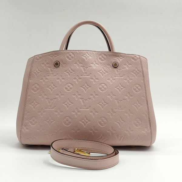 Montaigne Handbag Monogram Empreinte Leather MM