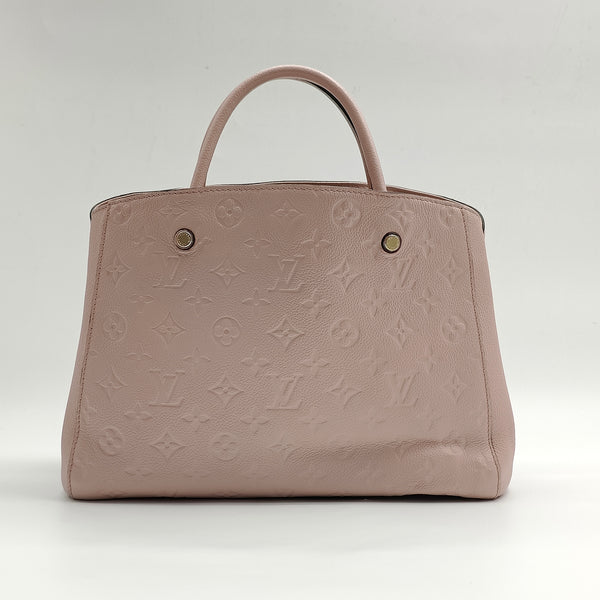 Montaigne Handbag Monogram Empreinte Leather MM