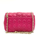 Miss Dior Flap Bag Cannage Quilt Lambskin Medium