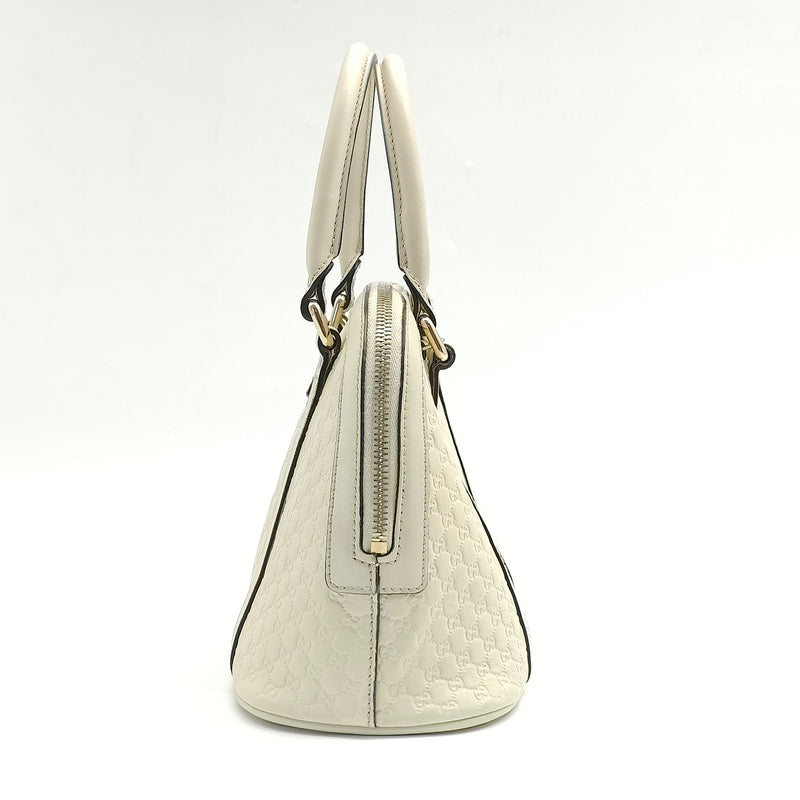 Dome Satchel Microguccissima Leather Mini