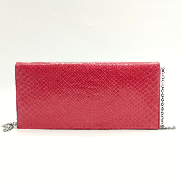 Pink Lady Dior Python Rendezvous Wallet On Chain