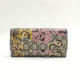 Continental Wallet Bengal Print GG Coated Canvas