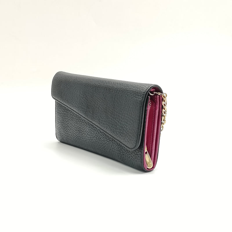 Diorissimo Rencontre Chain Wallet Leather