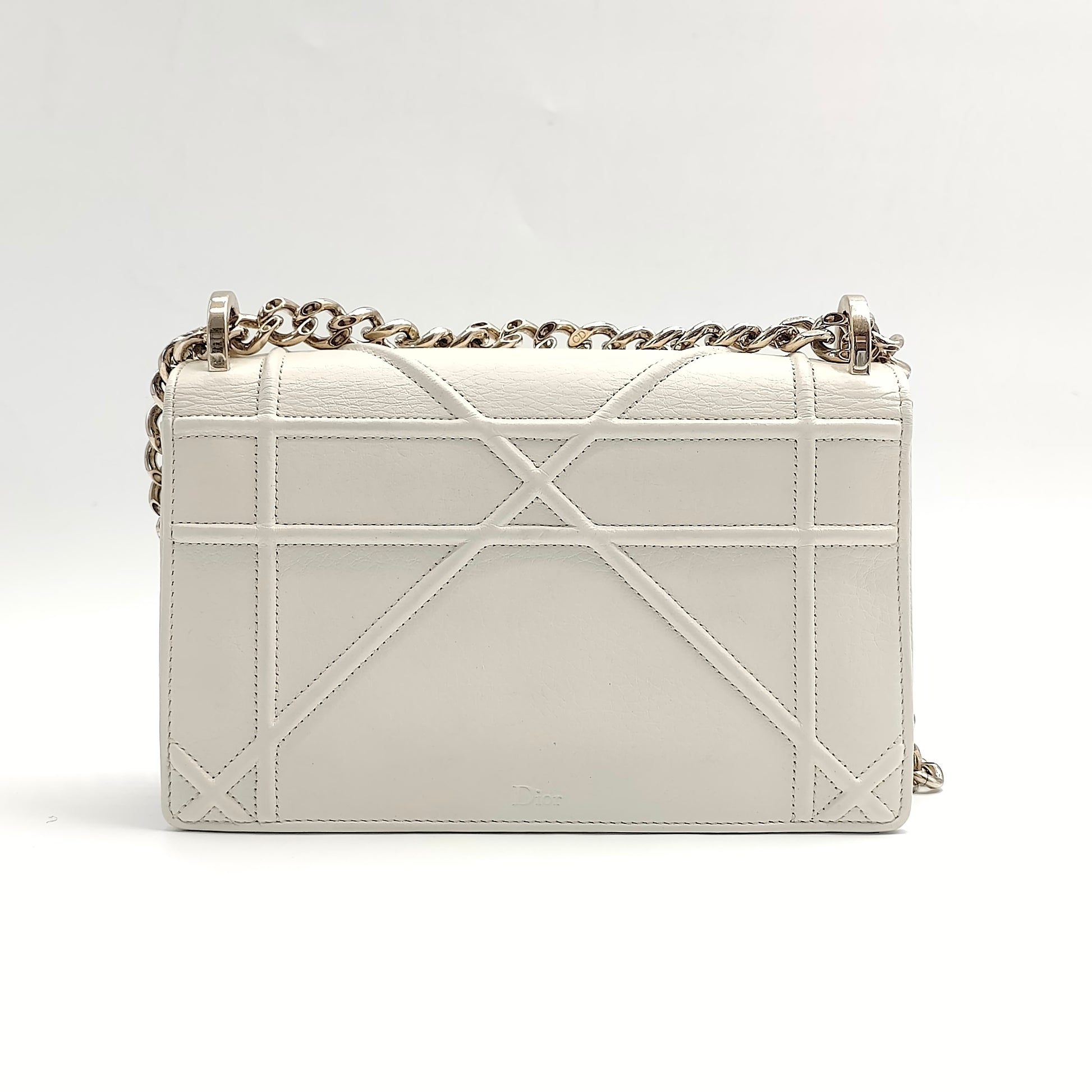 Diorama Flap Bag Grained Calfskin Small