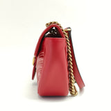 GG Marmont Flap Bag Matelasse Leather Small