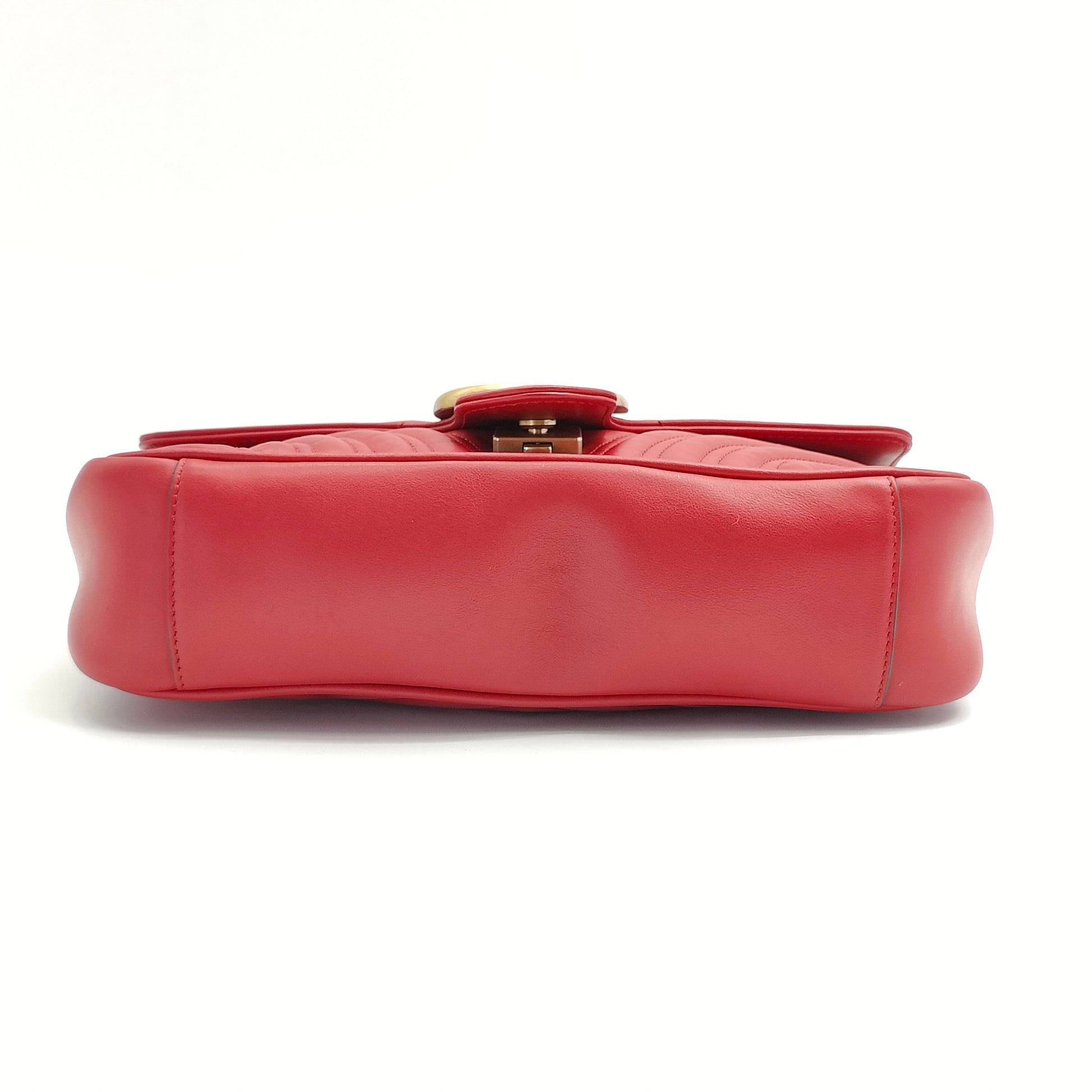 GG Marmont Flap Bag Matelasse Leather Small