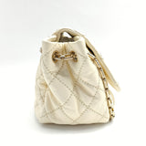 Lambskin Retro Chain Accordion Flap Bag