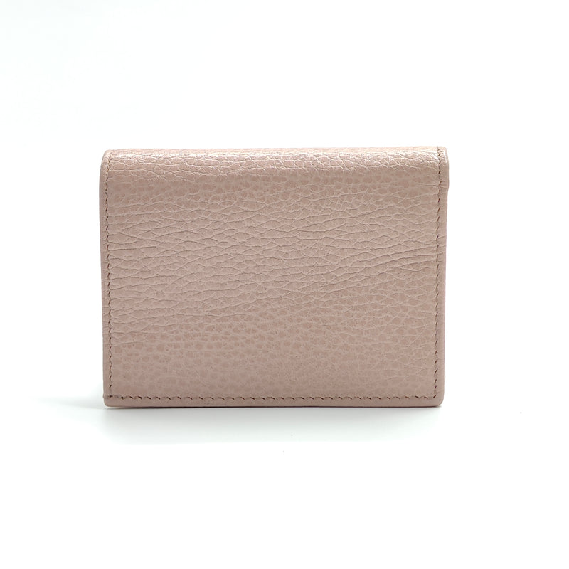 GG Marmont Flap Card Case Embellished Leather