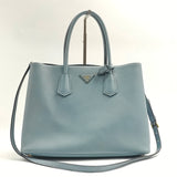 Cuir Double Tote Saffiano Leather Medium