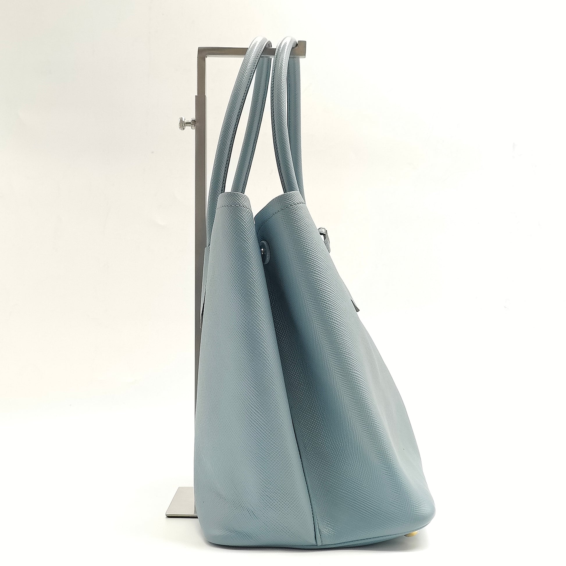 Cuir Double Tote Saffiano Leather Medium