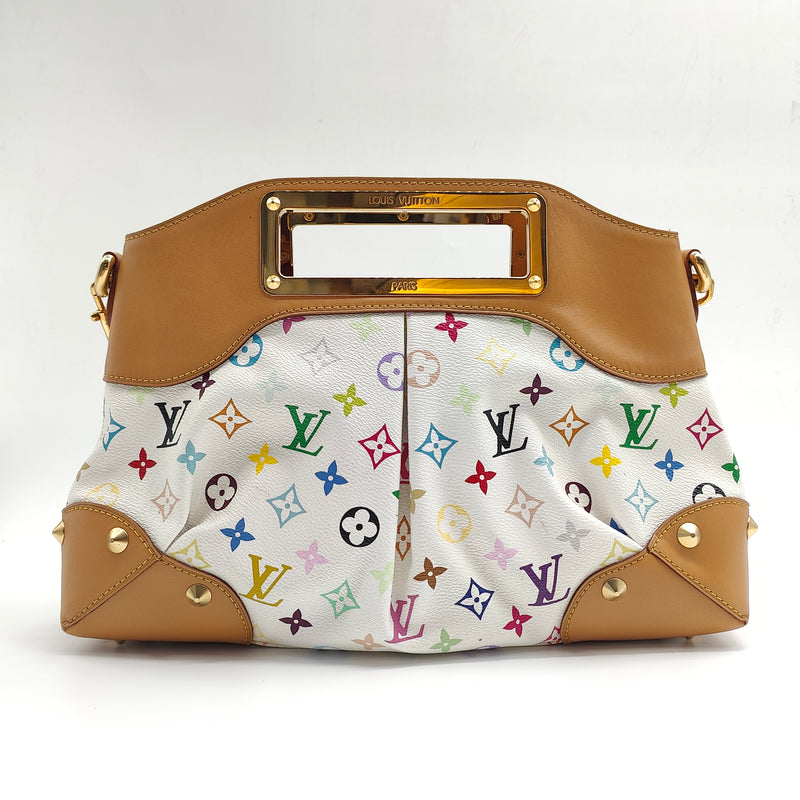 Monogram Multicolor Judy MM White