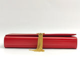 Classic Monogram Tassel Clutch Leather Long