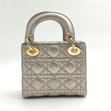 Mini Lady Dior Bag Opaline Pearlescent Cannage Lambskin