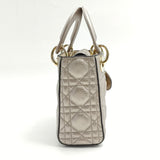 Mini Lady Dior Bag Opaline Pearlescent Cannage Lambskin