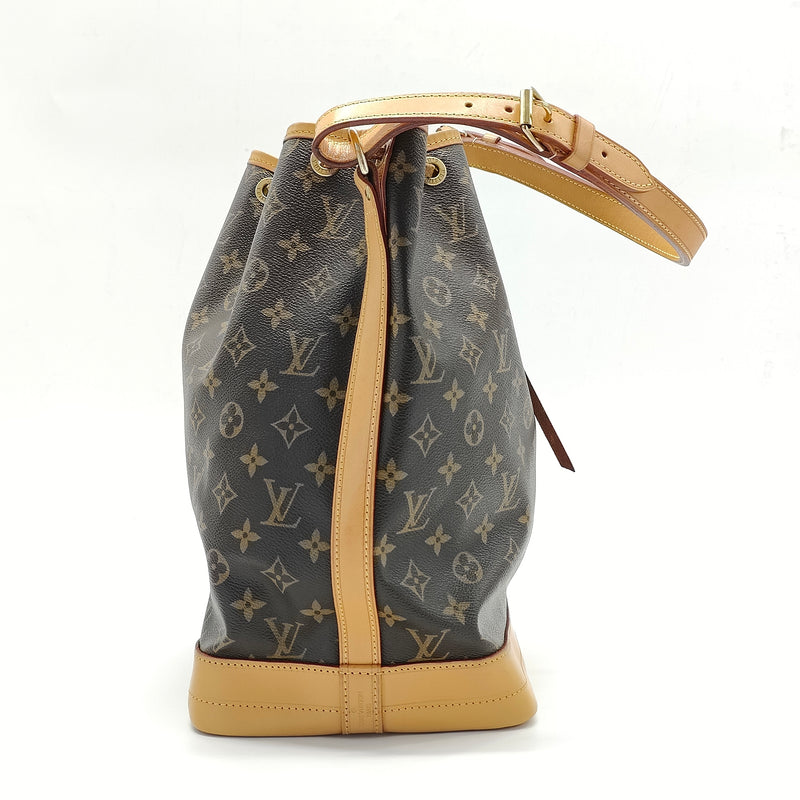 Noe Handbag Monogram Canvas Large