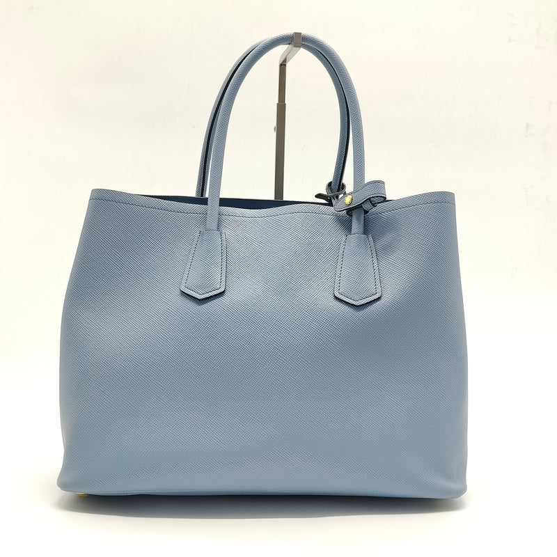 Cuir Double Tote Saffiano Leather Medium