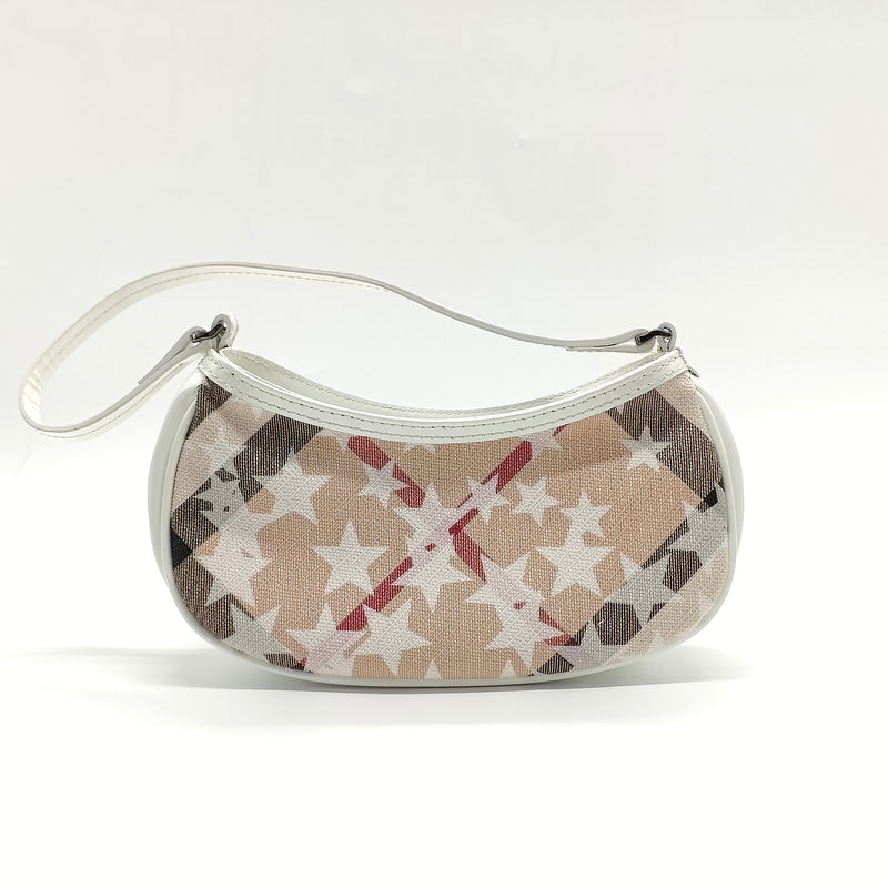 Pochette Shoulder Bag Nova Check Stars Coated Canvas