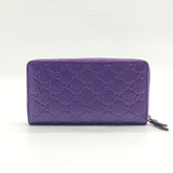 Signature Zip Around Wallet Guccissima Leather