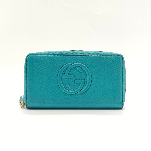 Soho Double Zip Around Wallet Leather Long