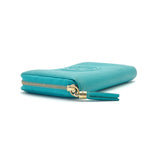 Soho Double Zip Around Wallet Leather Long