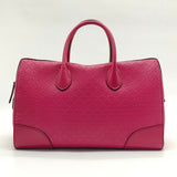 Bright Boston Bag Diamante Leather Medium