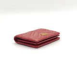 GG Marmont Card Case Wallet Matelasse Leather