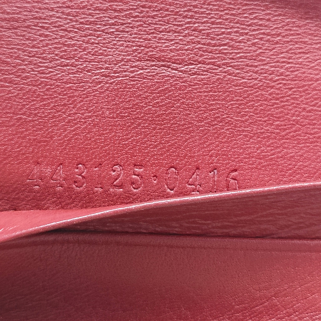 GG Marmont Card Case Wallet Matelasse Leather