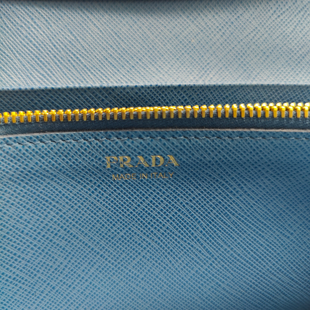 Continental Wallet Saffiano Leather Long